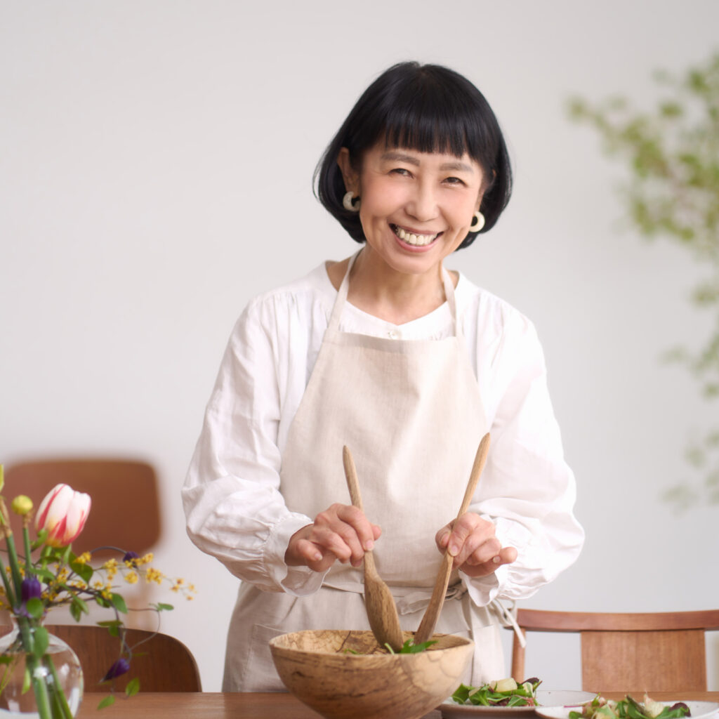 料理姿が美しいエプロン